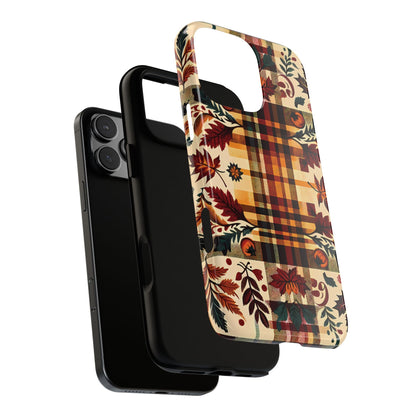 Cute Autumn Harmony Plaid Phone Case! - BOGO Cases