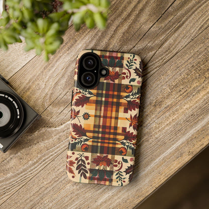 Cute Autumn Harmony Plaid Phone Case! - BOGO Cases