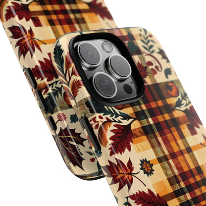 Cute Autumn Harmony Plaid Phone Case! - BOGO Cases