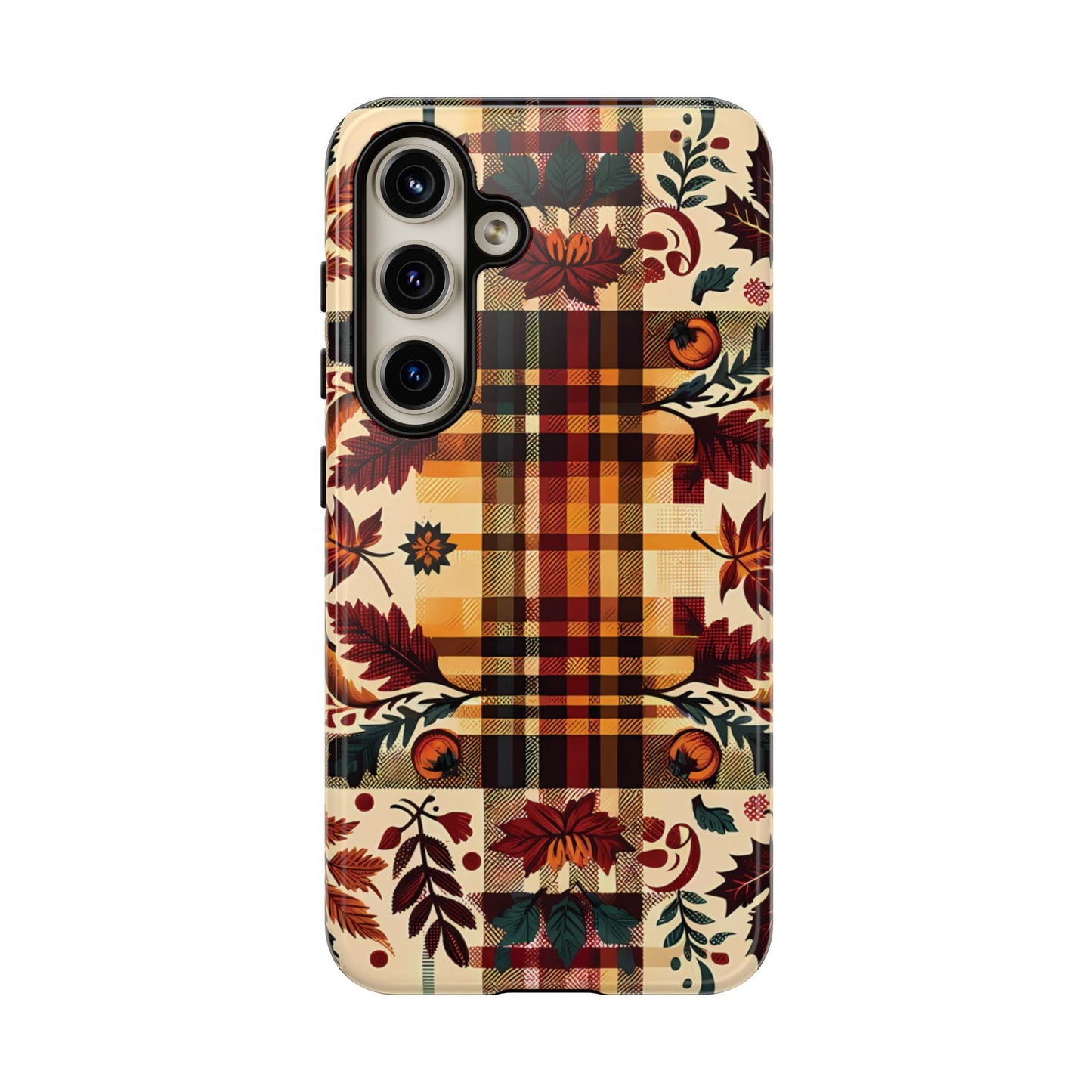 Cute Autumn Harmony Plaid Phone Case! - BOGO Cases