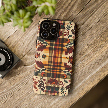 Cute Autumn Harmony Plaid Phone Case! - BOGO Cases