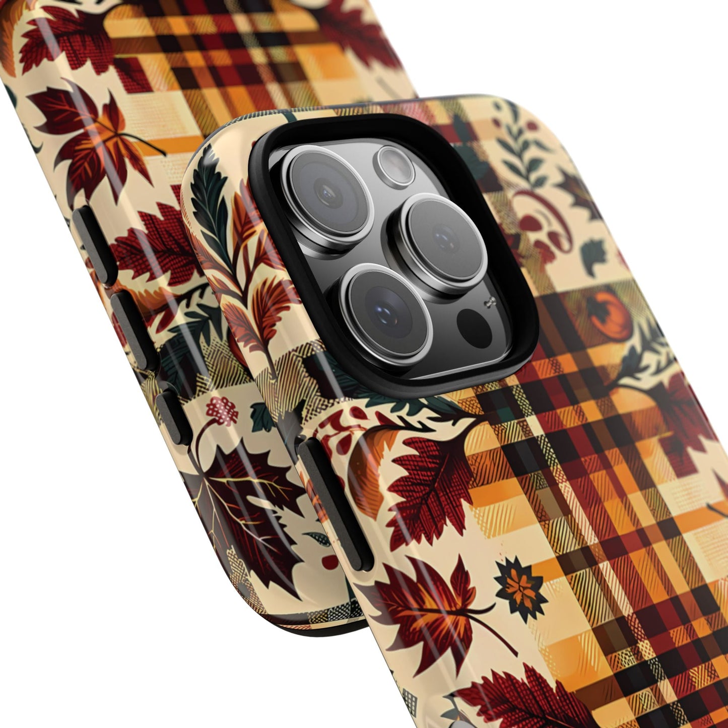 Cute Autumn Harmony Plaid Phone Case! - BOGO Cases