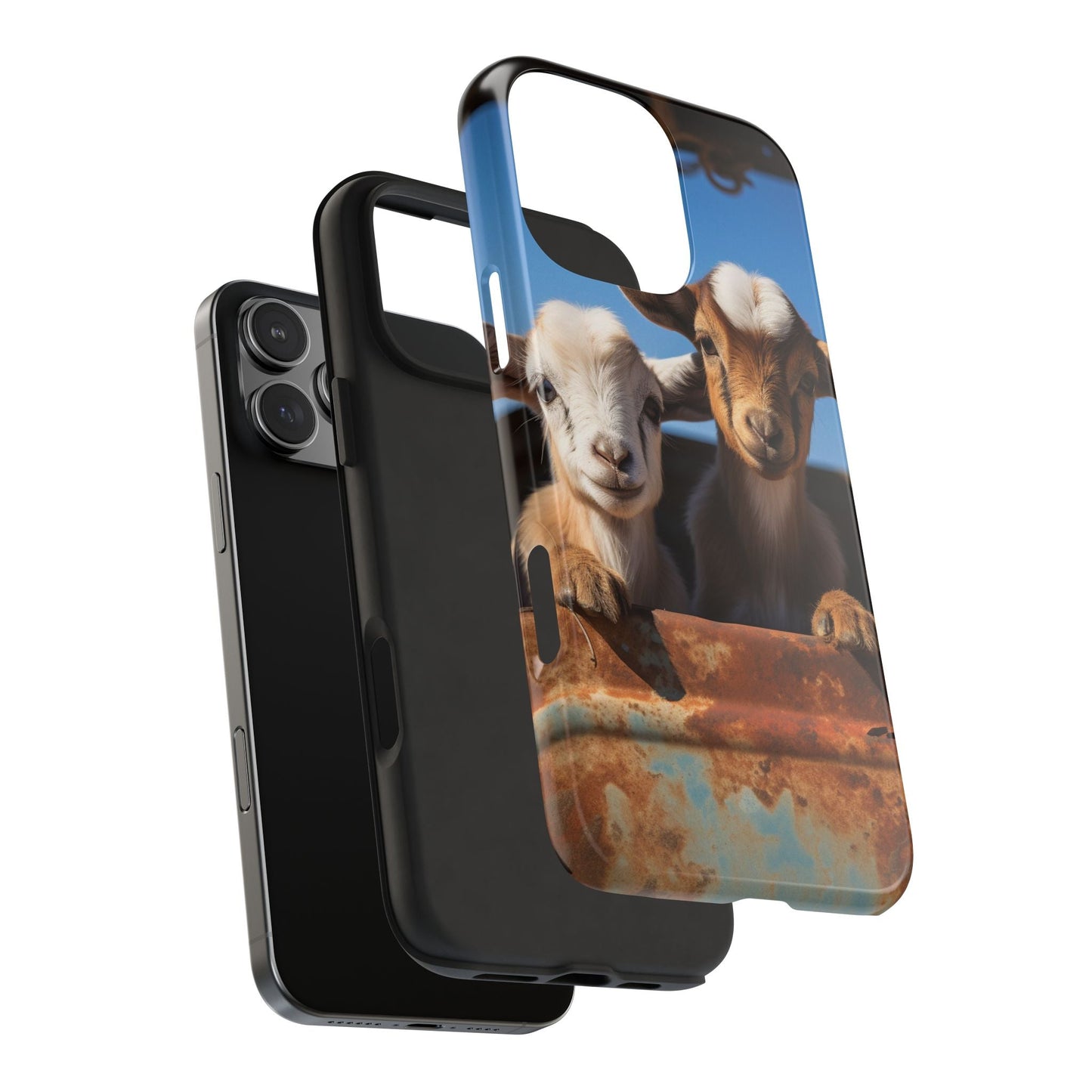 Cute Goat Farm iPhone Case - BOGO Cases