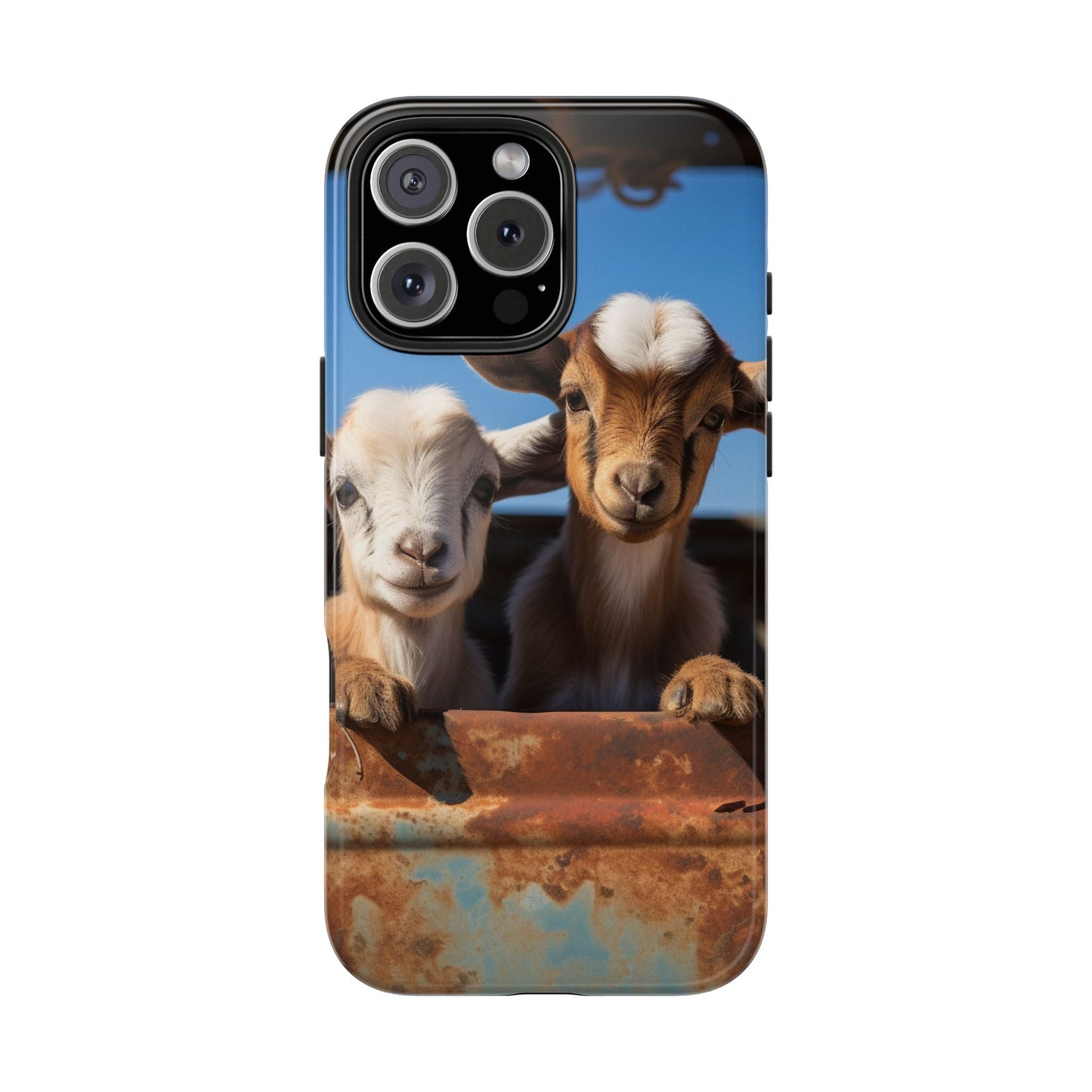 Cute Goat Farm iPhone Case - BOGO Cases