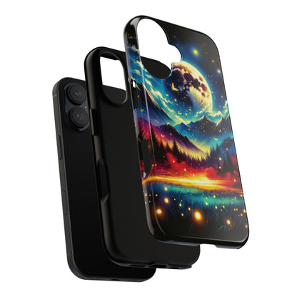 Cute iPhone Fireflies Phone Case - Lightning Bugs - Firefly Dancing In The Trees Phone Cover For iPhones 15, 14, 13, 12, 11, X, XR, XS, & 8! - BOGO Cases