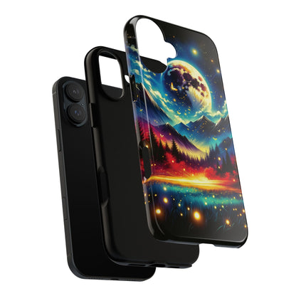 Cute iPhone Fireflies Phone Case - Lightning Bugs - Firefly Dancing In The Trees Phone Cover For iPhones 15, 14, 13, 12, 11, X, XR, XS, & 8! - BOGO Cases