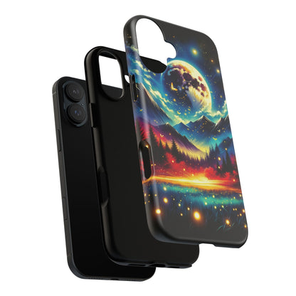 Cute iPhone Fireflies Phone Case - Lightning Bugs - Firefly Dancing In The Trees Phone Cover For iPhones 15, 14, 13, 12, 11, X, XR, XS, & 8! - BOGO Cases