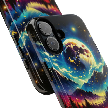 Cute iPhone Fireflies Phone Case - Lightning Bugs - Firefly Dancing In The Trees Phone Cover For iPhones 15, 14, 13, 12, 11, X, XR, XS, & 8! - BOGO Cases