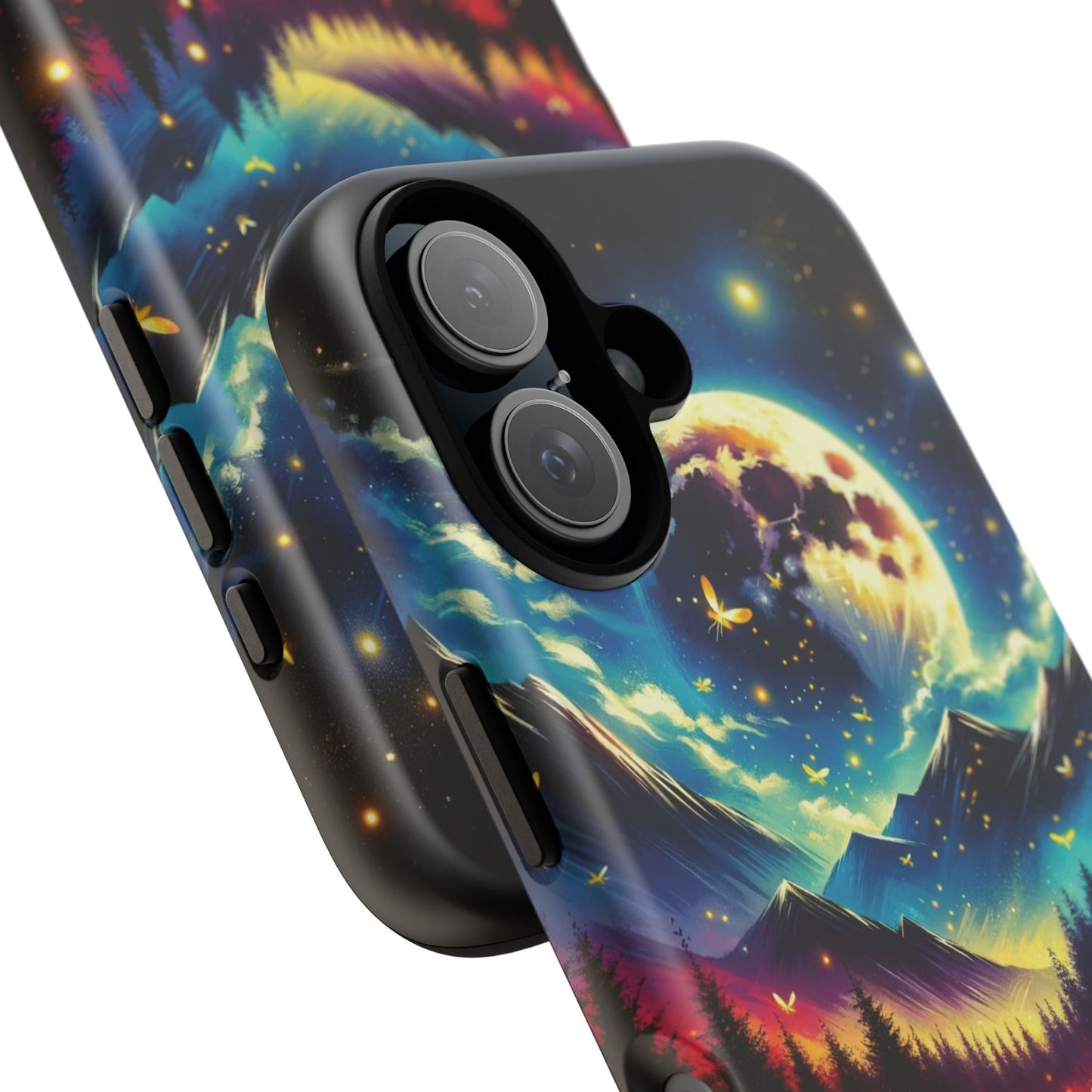 Cute iPhone Fireflies Phone Case - Lightning Bugs - Firefly Dancing In The Trees Phone Cover For iPhones 15, 14, 13, 12, 11, X, XR, XS, & 8! - BOGO Cases