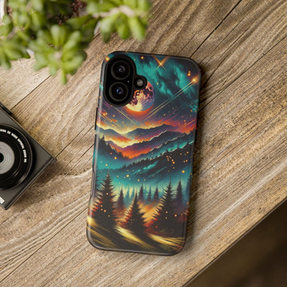 Cute iPhone Phone Case - Lightning Bugs - Fireflies Dancing In The Trees Phone Cover For iPhones 15, 14, 13, 12, 11, X, XR, XS, & 8! - BOGO Cases