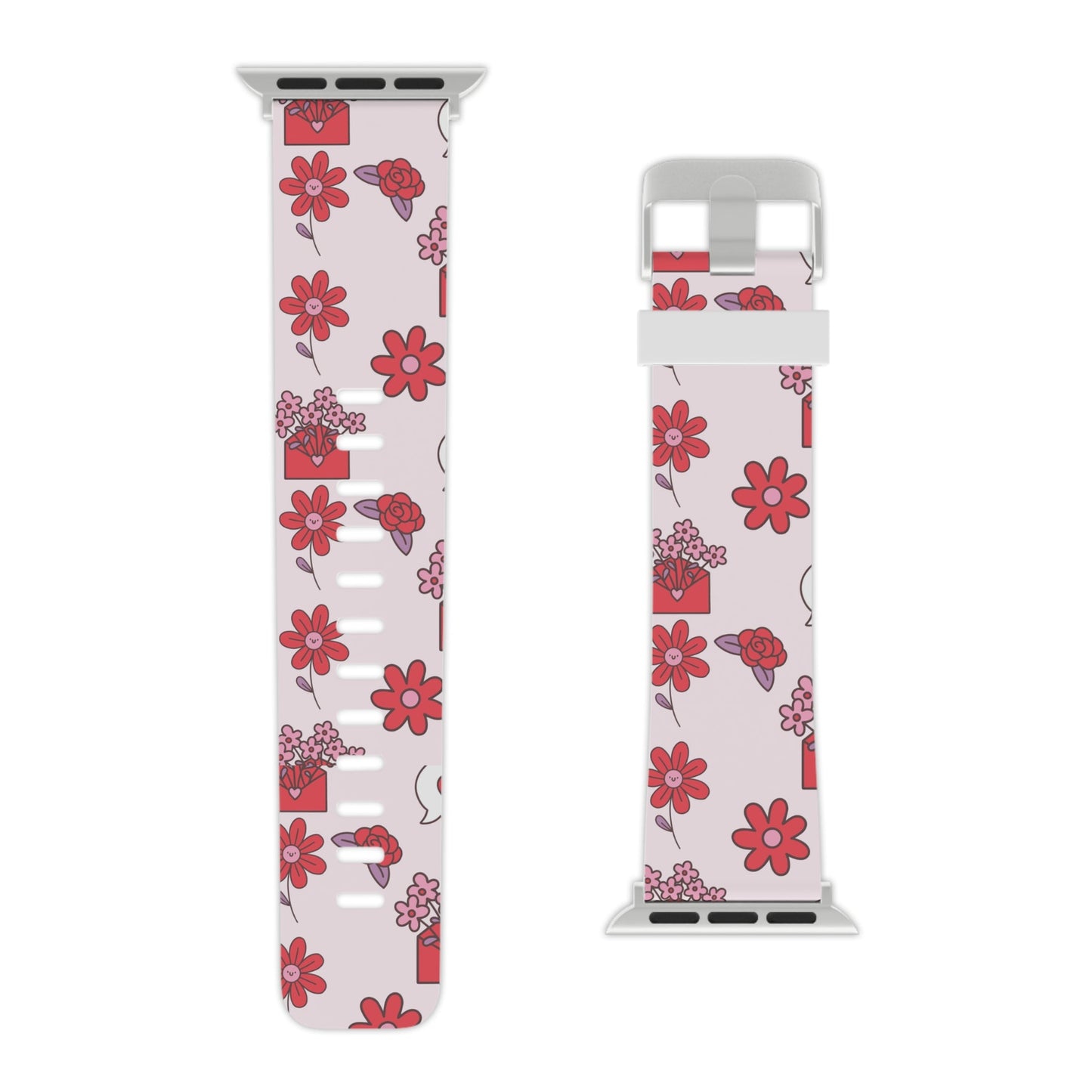 Cute Love Blooms Apple Watch Band - BOGO Cases