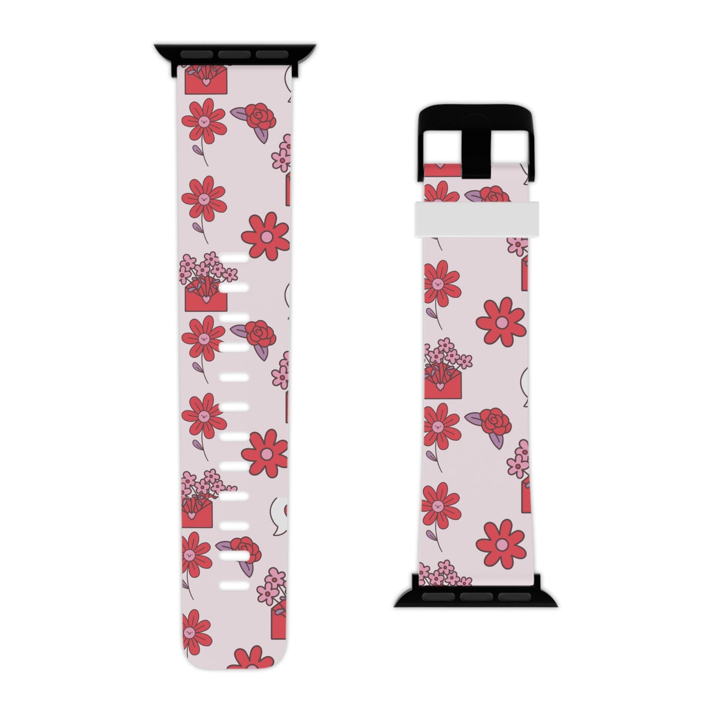Cute Love Blooms Apple Watch Band - BOGO Cases