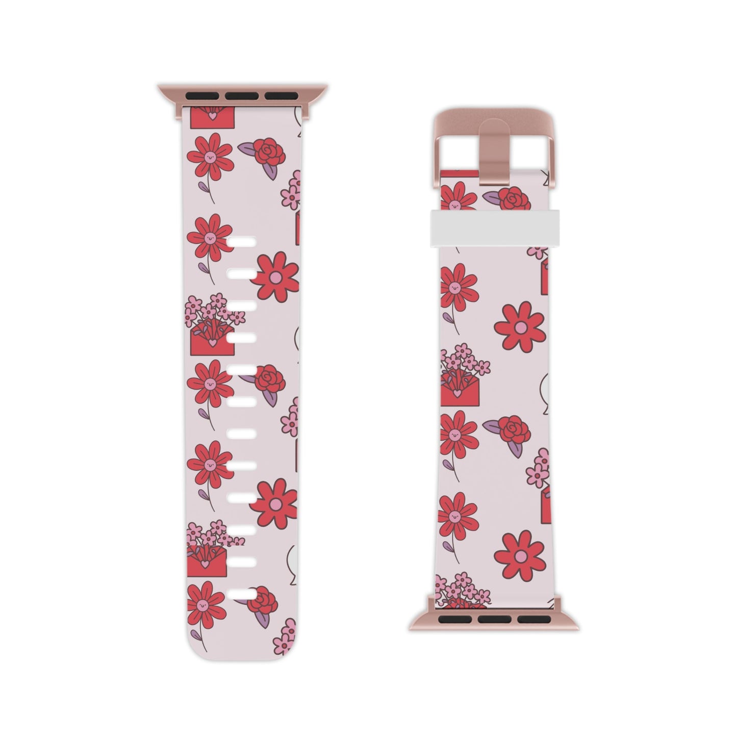 Cute Love Blooms Apple Watch Band - BOGO Cases