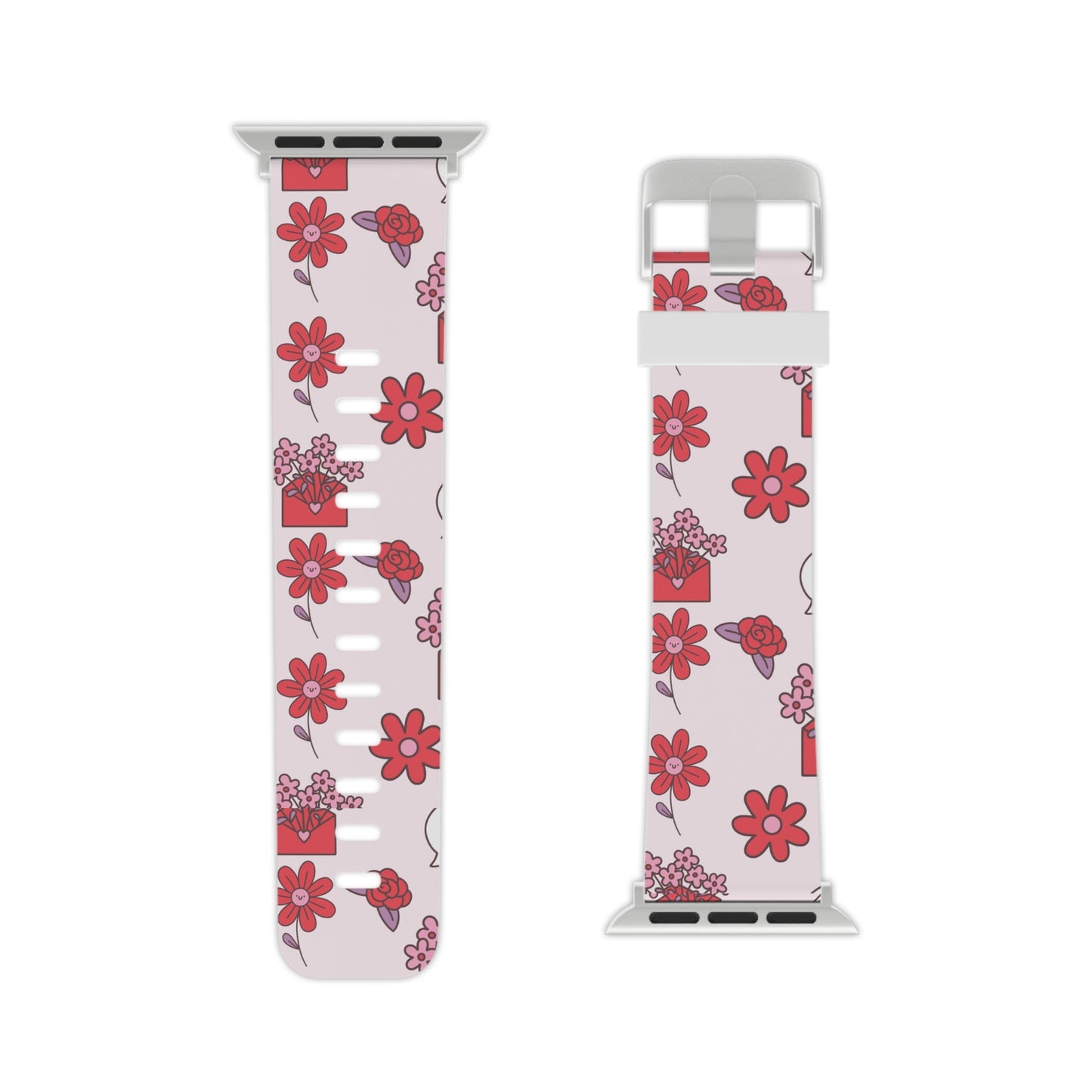 Cute Love Blooms Apple Watch Band - BOGO Cases