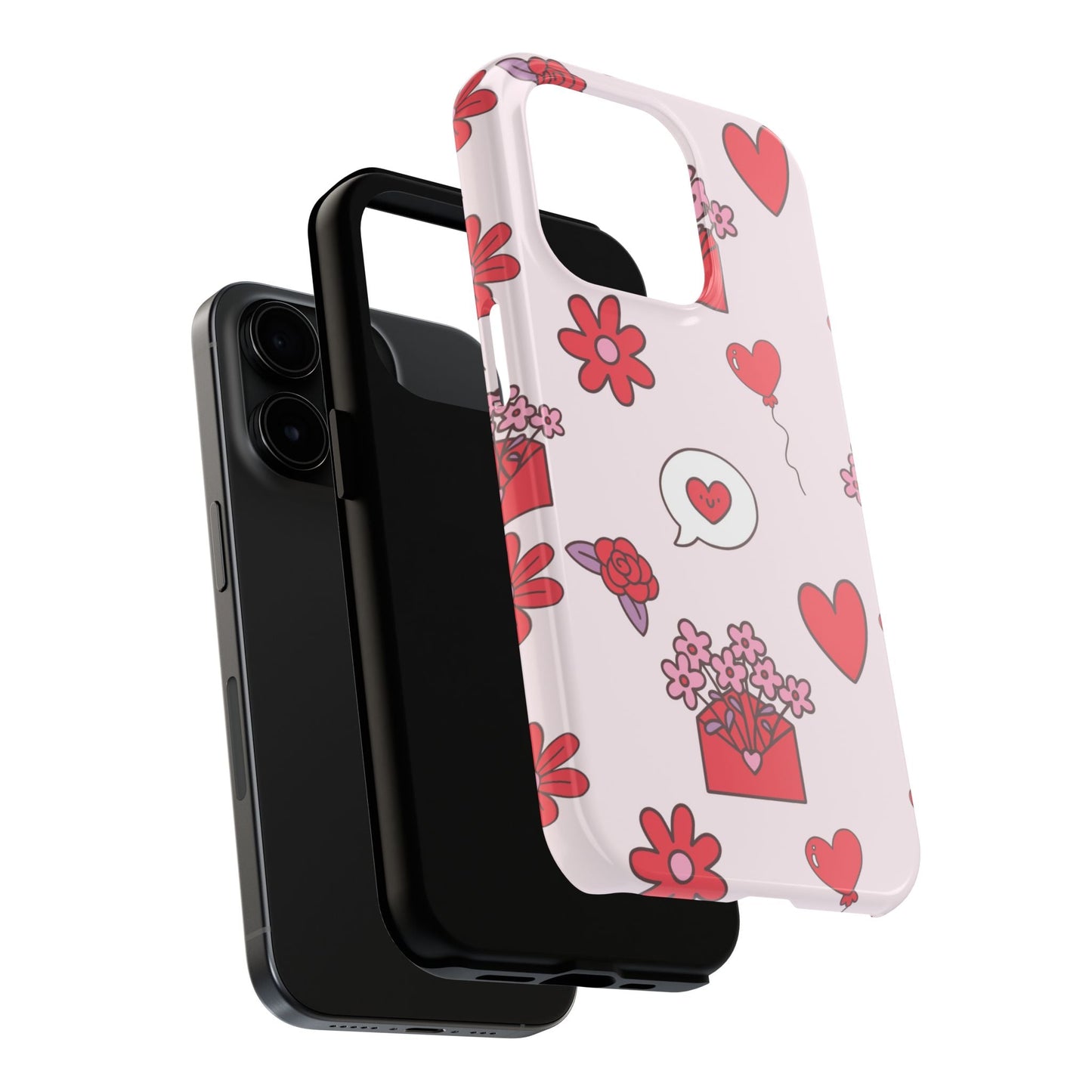 Cute Love Blooms iPhone Case - BOGO Cases