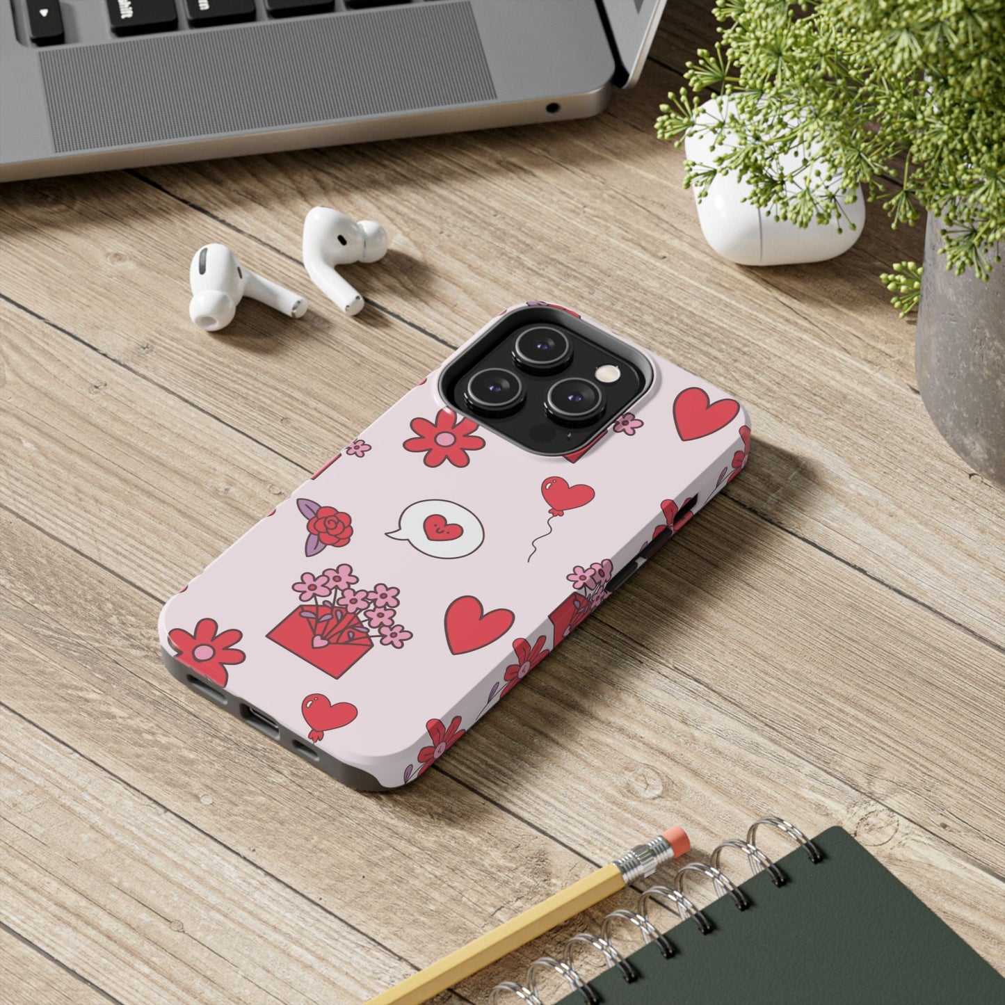 Cute Love Blooms iPhone Case - BOGO Cases