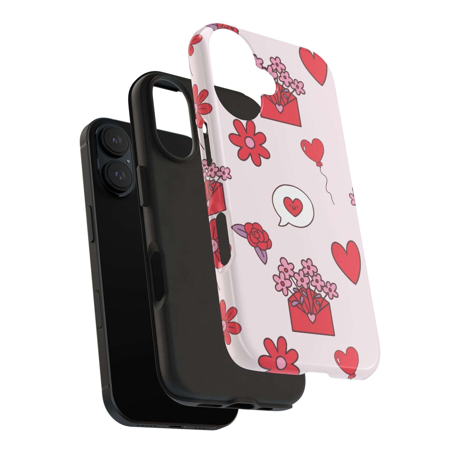 Cute Love Blooms iPhone Case - BOGO Cases