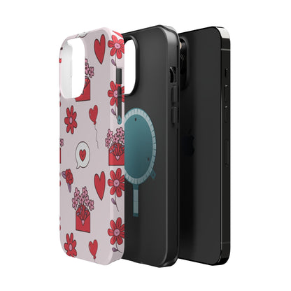 Cute Love Blooms MagSafe Case - BOGO Cases