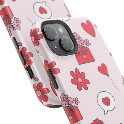 Cute Love Blooms MagSafe Case - BOGO Cases