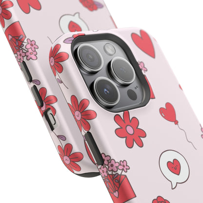 Cute Love Blooms MagSafe Case - BOGO Cases