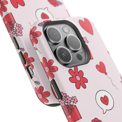 Cute Love Blooms MagSafe Case - BOGO Cases