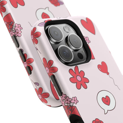 Cute Love Blooms MagSafe Case - BOGO Cases