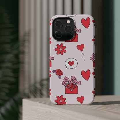 Cute Love Blooms MagSafe Case - BOGO Cases