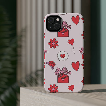 Cute Love Blooms MagSafe Case - BOGO Cases