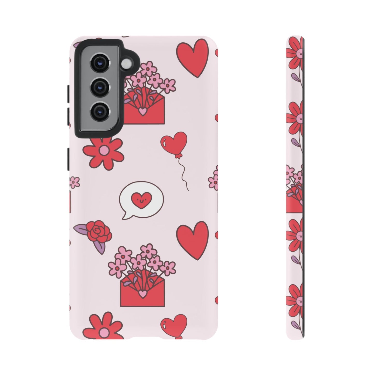 Cute Love Blooms Samsung Case - BOGO Cases