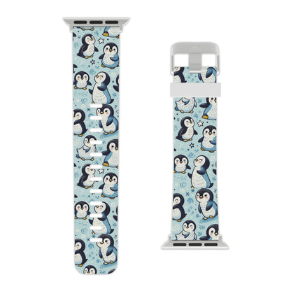 Cute Penguin Parade Apple Watch Band - BOGO Cases