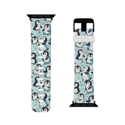Cute Penguin Parade Apple Watch Band - BOGO Cases