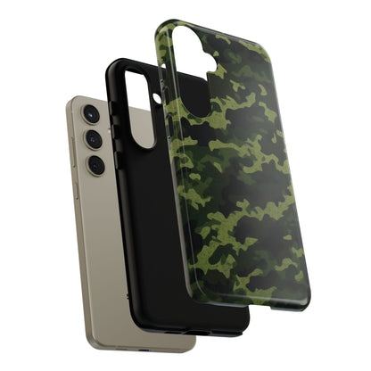 Dark Green Camouflage – Samsung Galaxy Case, Durable and Stylish - BOGO Cases