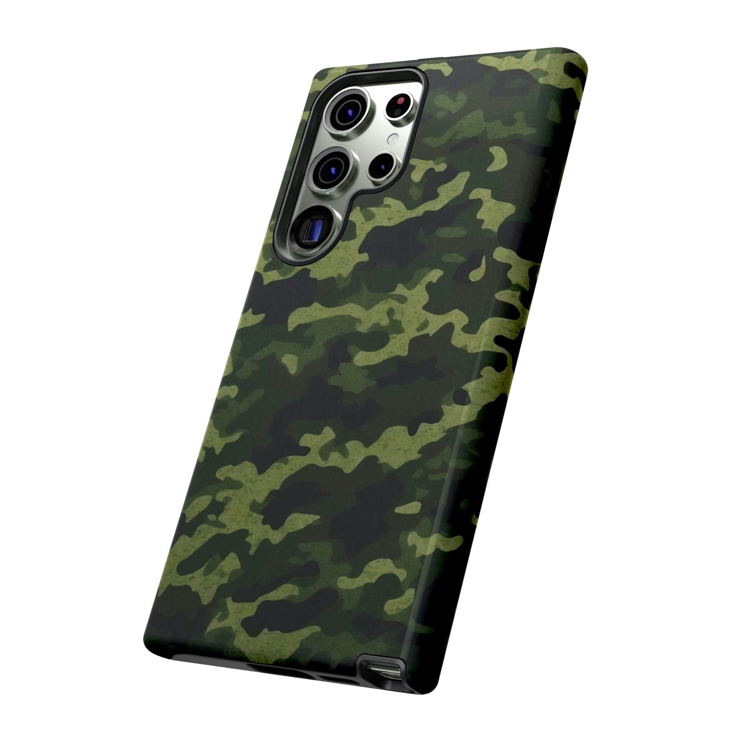 Dark Green Camouflage – Samsung Galaxy Case, Durable and Stylish - BOGO Cases