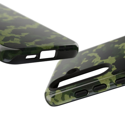 Dark Green Camouflage – Samsung Galaxy Case, Durable and Stylish - BOGO Cases