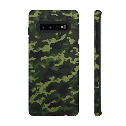 Dark Green Camouflage – Samsung Galaxy Case, Durable and Stylish - BOGO Cases