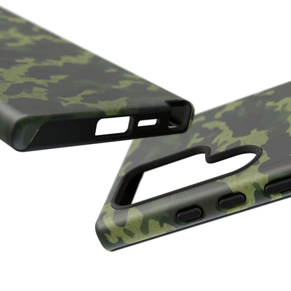 Dark Green Camouflage – Samsung Galaxy Case, Durable and Stylish - BOGO Cases