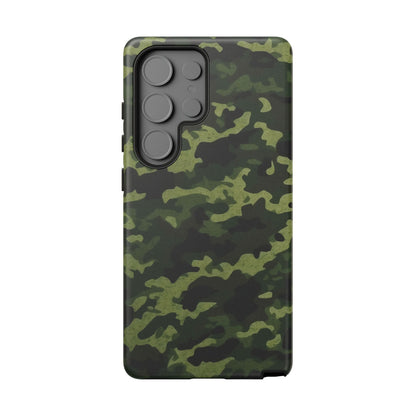 Dark Green Camouflage – Samsung Galaxy Case, Durable and Stylish - BOGO Cases