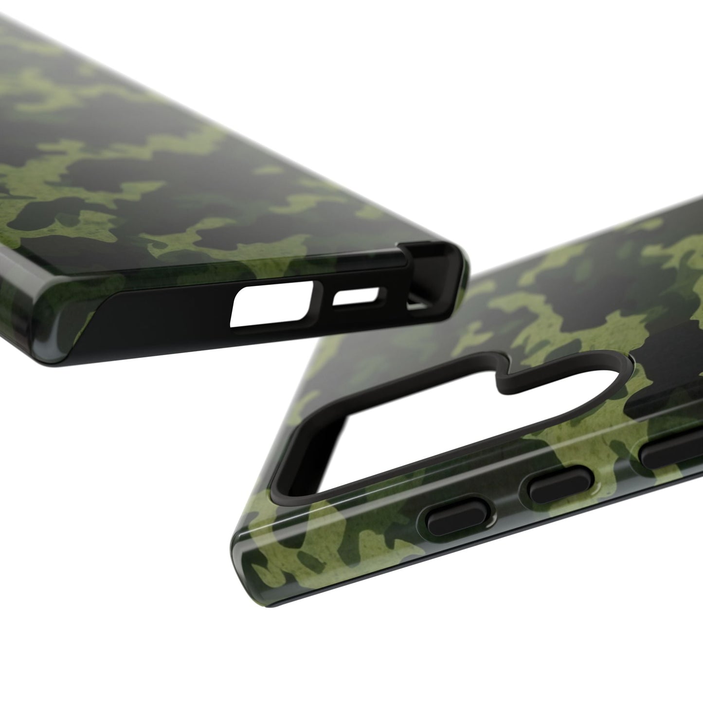 Dark Green Camouflage – Samsung Galaxy Case, Durable and Stylish - BOGO Cases