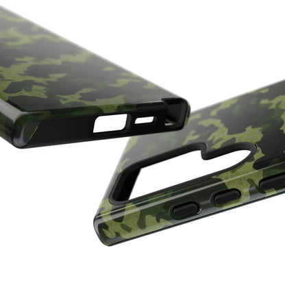 Dark Green Camouflage – Samsung Galaxy Case, Durable and Stylish - BOGO Cases