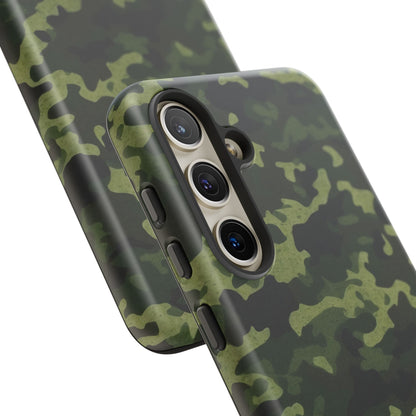 Dark Green Camouflage – Samsung Galaxy Case, Durable and Stylish - BOGO Cases