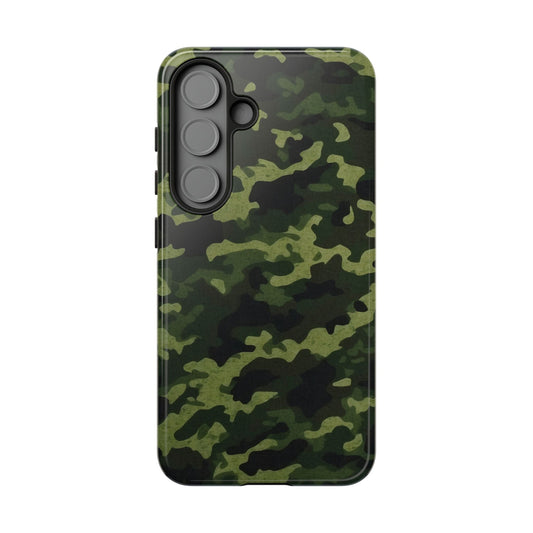 Dark Green Camouflage – Samsung Galaxy Case, Durable and Stylish - BOGO Cases