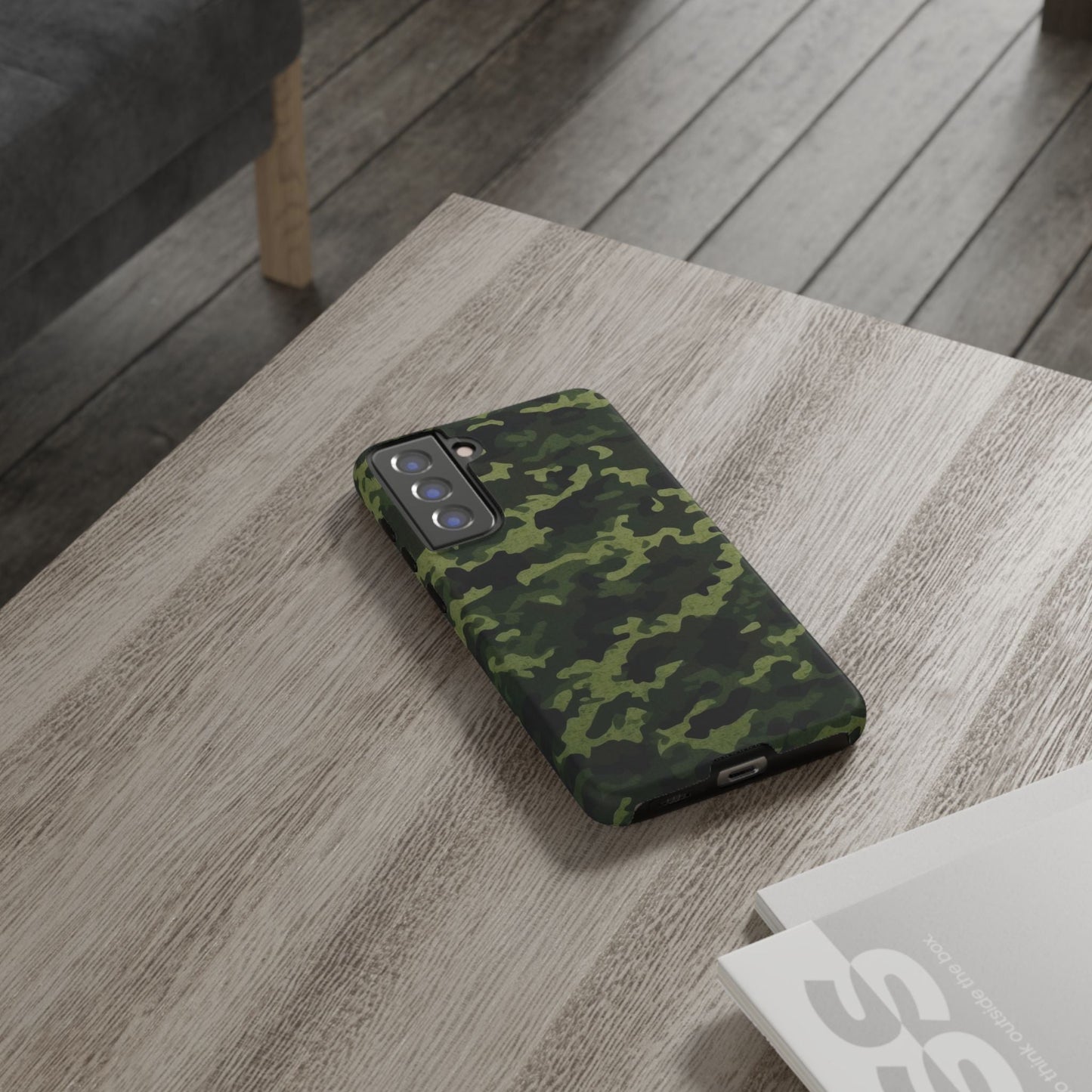 Dark Green Camouflage – Samsung Galaxy Case, Durable and Stylish - BOGO Cases