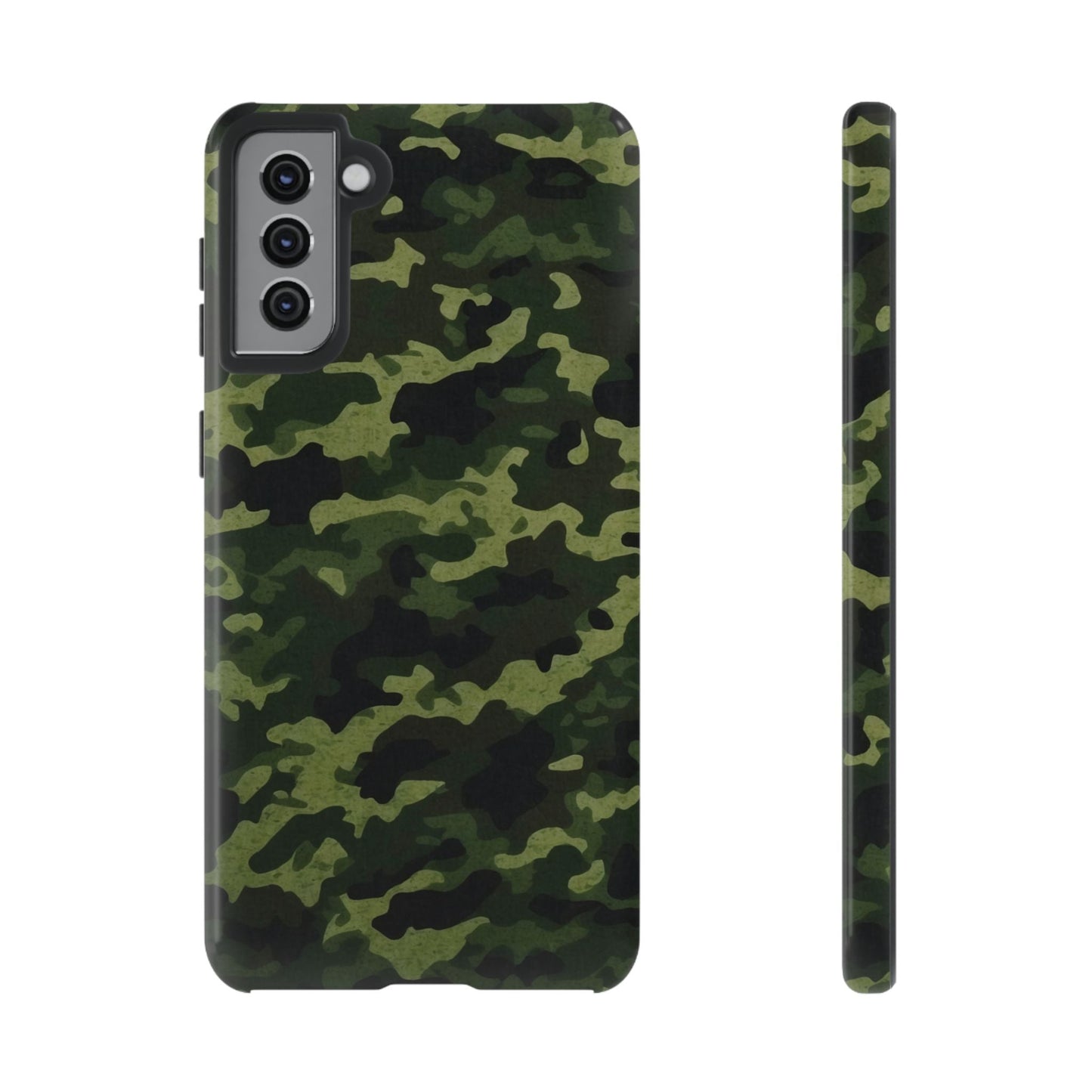 Dark Green Camouflage – Samsung Galaxy Case, Durable and Stylish - BOGO Cases