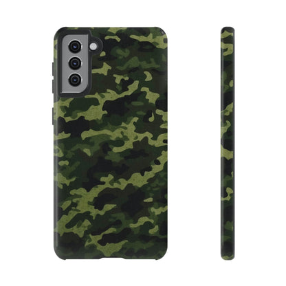 Dark Green Camouflage – Samsung Galaxy Case, Durable and Stylish - BOGO Cases