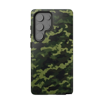 Dark Green Camouflage – Samsung Galaxy Case, Durable and Stylish - BOGO Cases