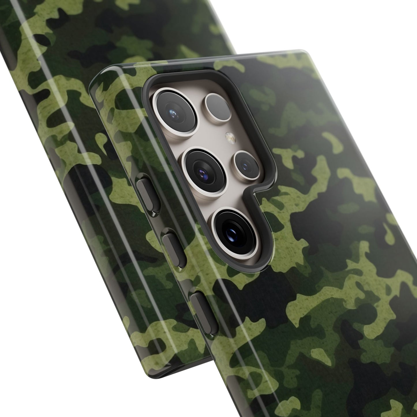 Dark Green Camouflage – Samsung Galaxy Case, Durable and Stylish - BOGO Cases