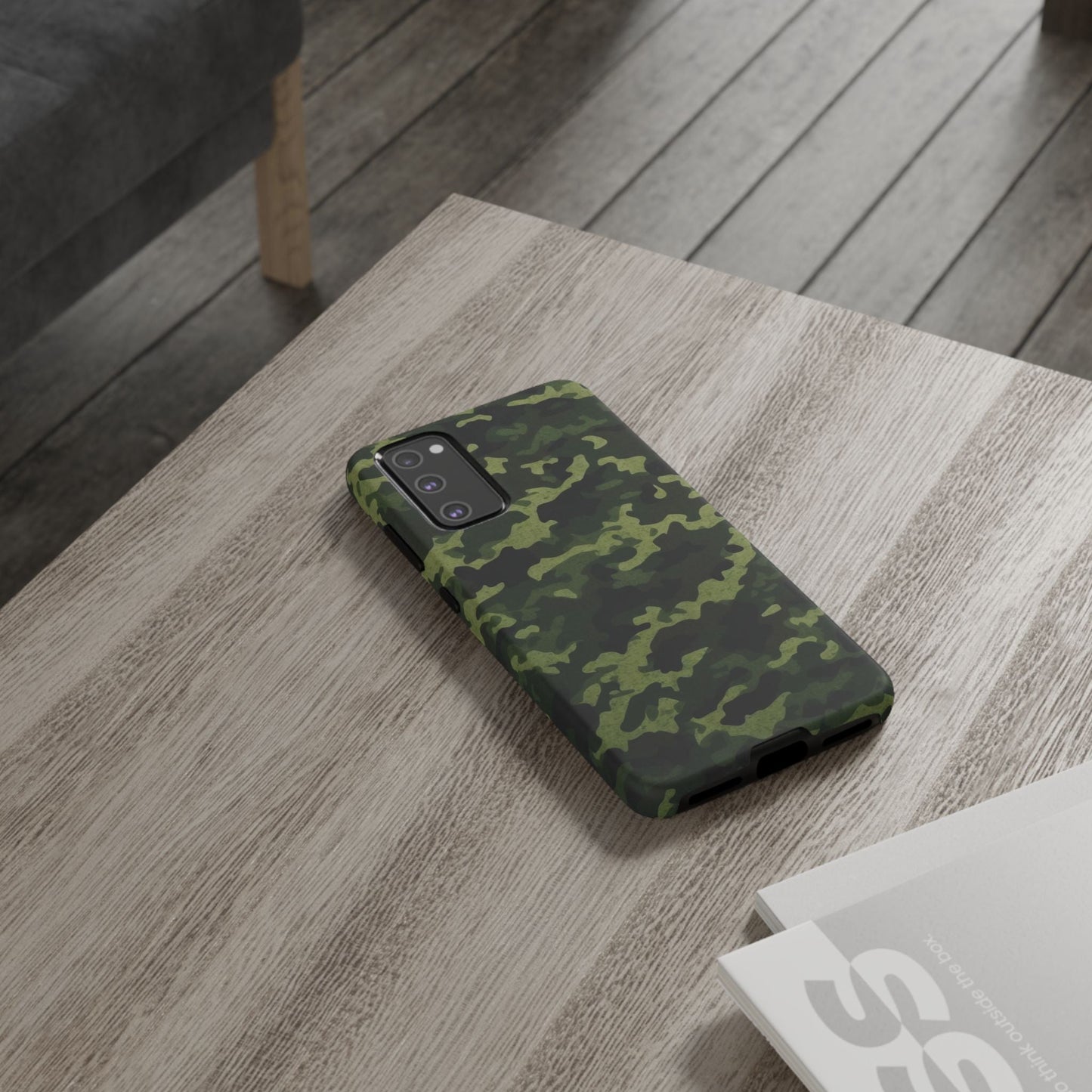 Dark Green Camouflage – Samsung Galaxy Case, Durable and Stylish - BOGO Cases