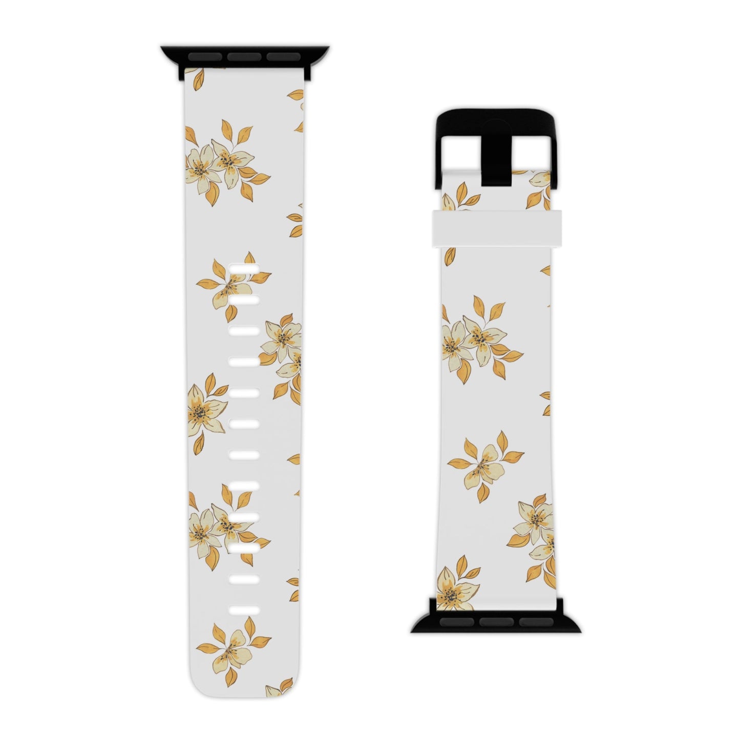 Delicate Yellow Blossom Apple Watch Band - BOGO Cases