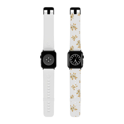 Delicate Yellow Blossom Apple Watch Band - BOGO Cases