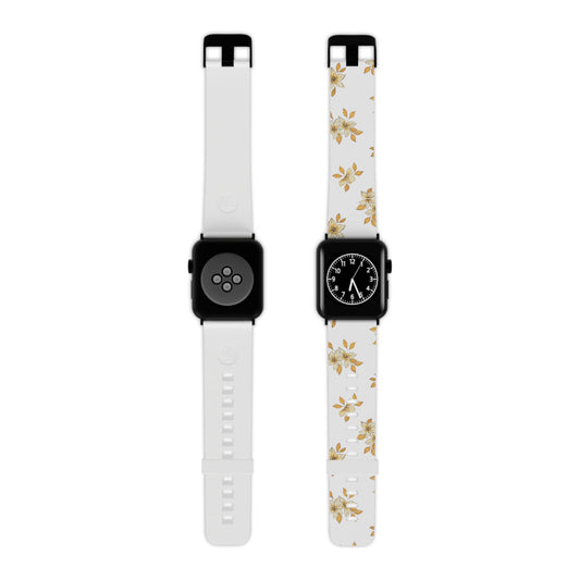 Delicate Yellow Blossom Apple Watch Band - BOGO Cases